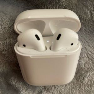 AirPods with charging case